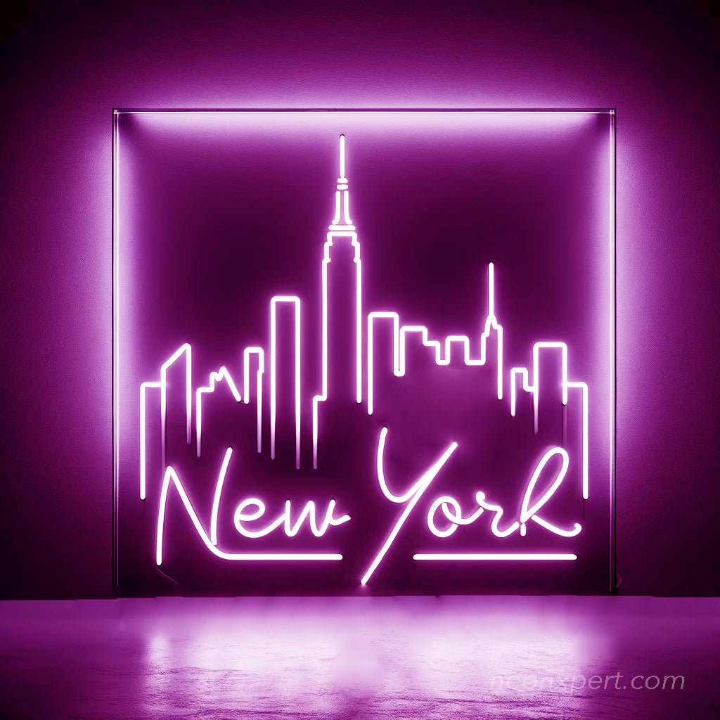 New York City Skyline Neon sign - NeonXpert