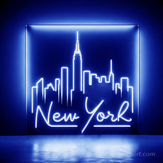 New York City Skyline Neon sign - NeonXpert