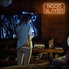 Noob Slayer - Funny Game Room LED Neon Sign - NEONXPERT