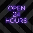 Open 24 Hours LED Neon Sign for Business - NEONXPERT