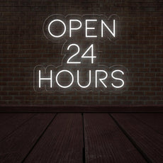 Open 24 Hours LED Neon Sign for Business - NEONXPERT