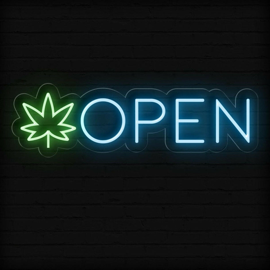 Weed Neon Signs for Your Cannabis Shop - NeonXpert