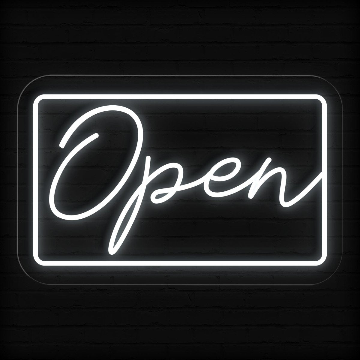 Government Open Sign Neon Open Sign Outdoor