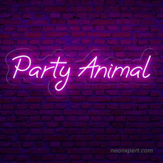 Party Animal Neon Sign - Bring Life to Your Celebrations - NeonXpert