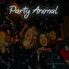 Party Animal Neon Sign - Bring Life to Your Celebrations - NeonXpert