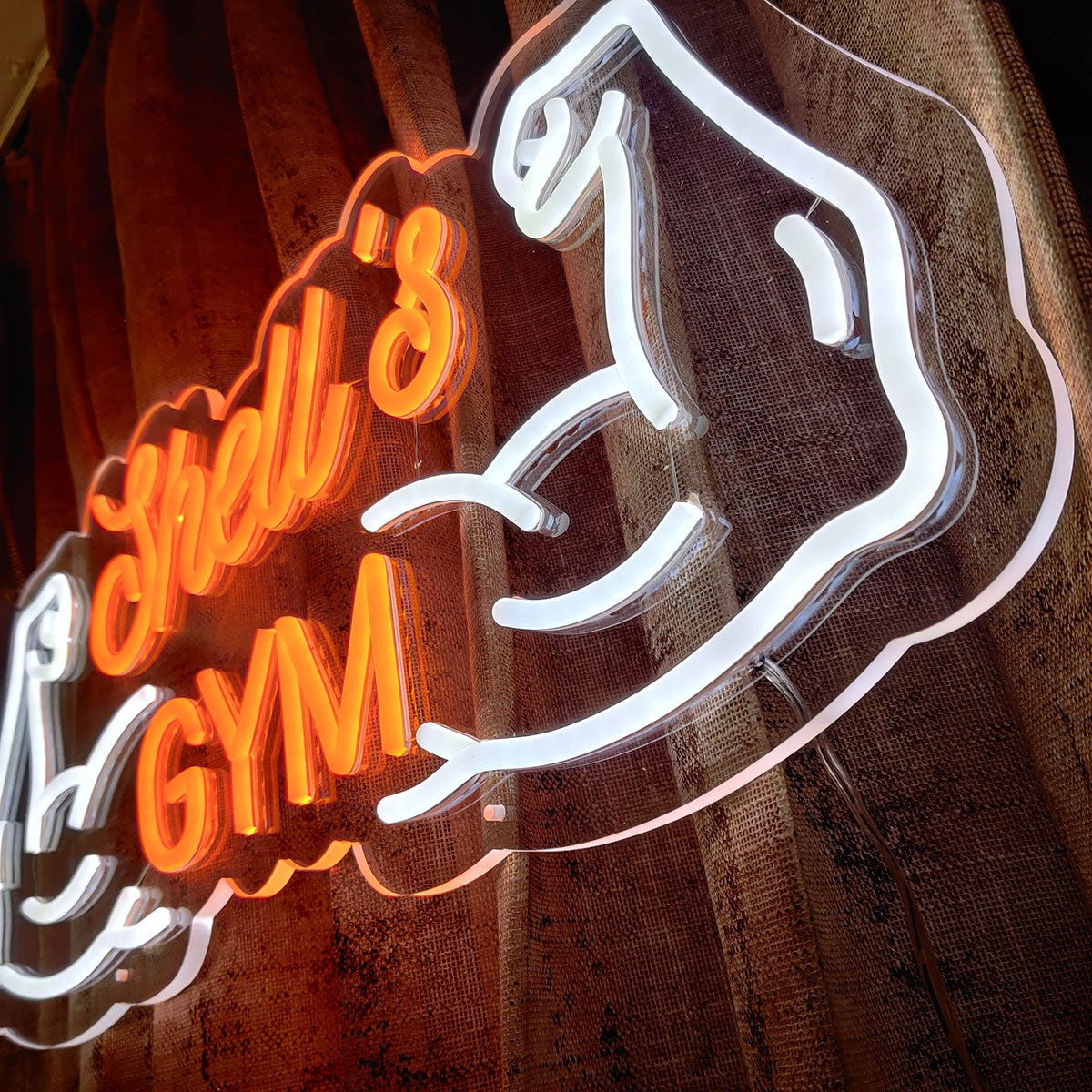 Personalized Home Gym Neon Sign Gift