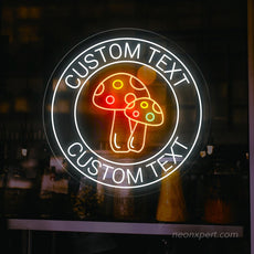 Personalized Mushroom Neon Sign - NeonXpert