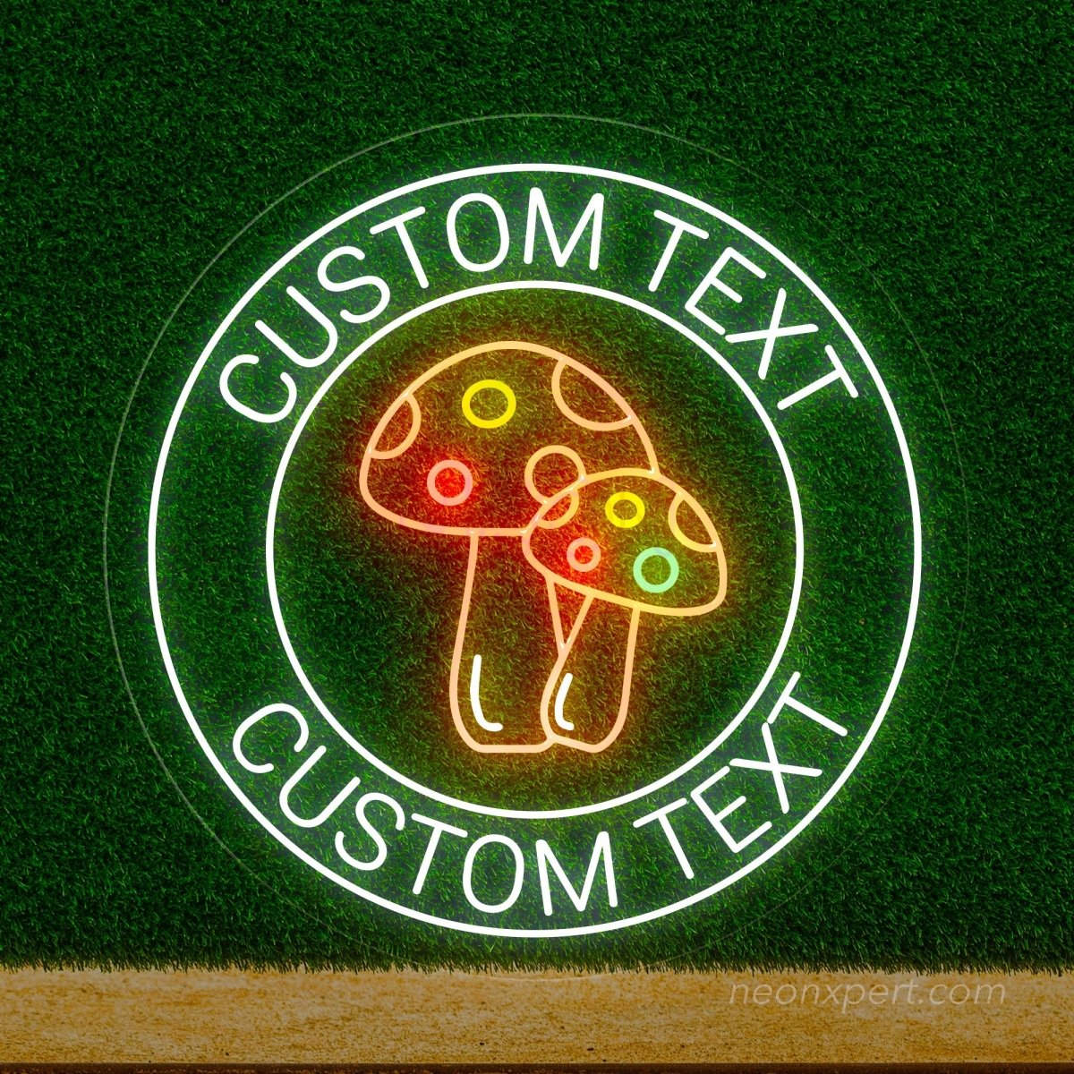 Personalized Mushroom Neon Sign - NeonXpert