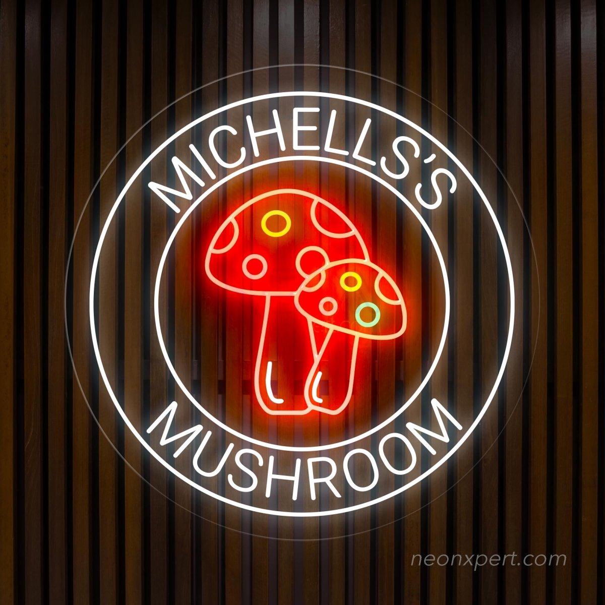 Personalized Mushroom Neon Sign - NeonXpert