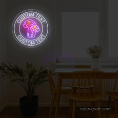 Personalized Mushroom Neon Sign - NeonXpert