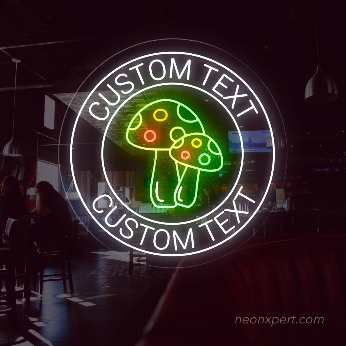 Personalized Mushroom Neon Sign - NeonXpert