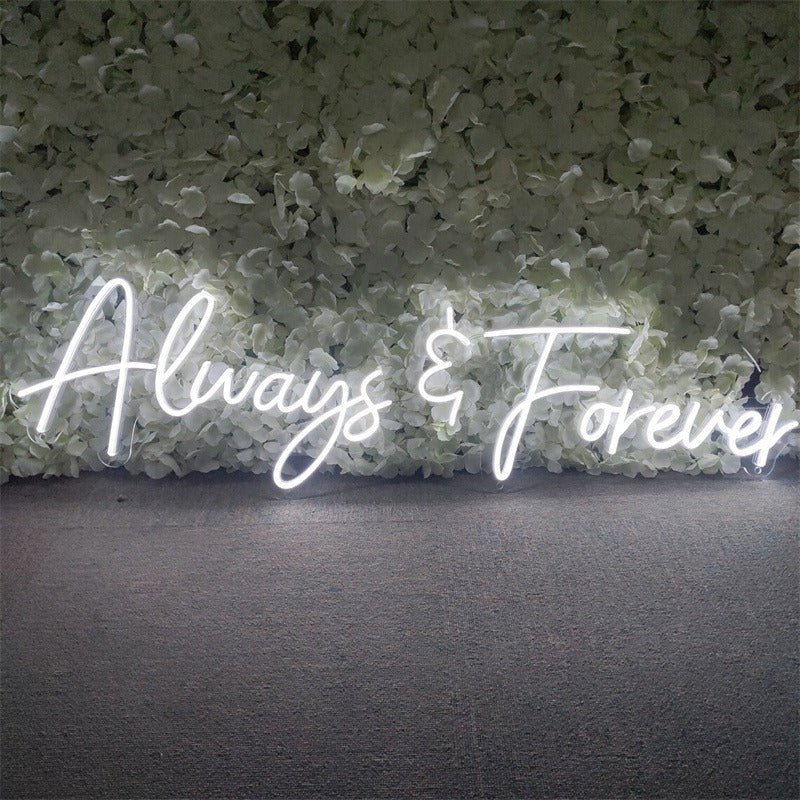 Personalized Neon Sign for Married, Engaged Couple - NeonXpert