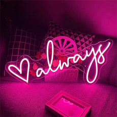 Personalized Neon Sign for Married, Engaged Couple - NeonXpert