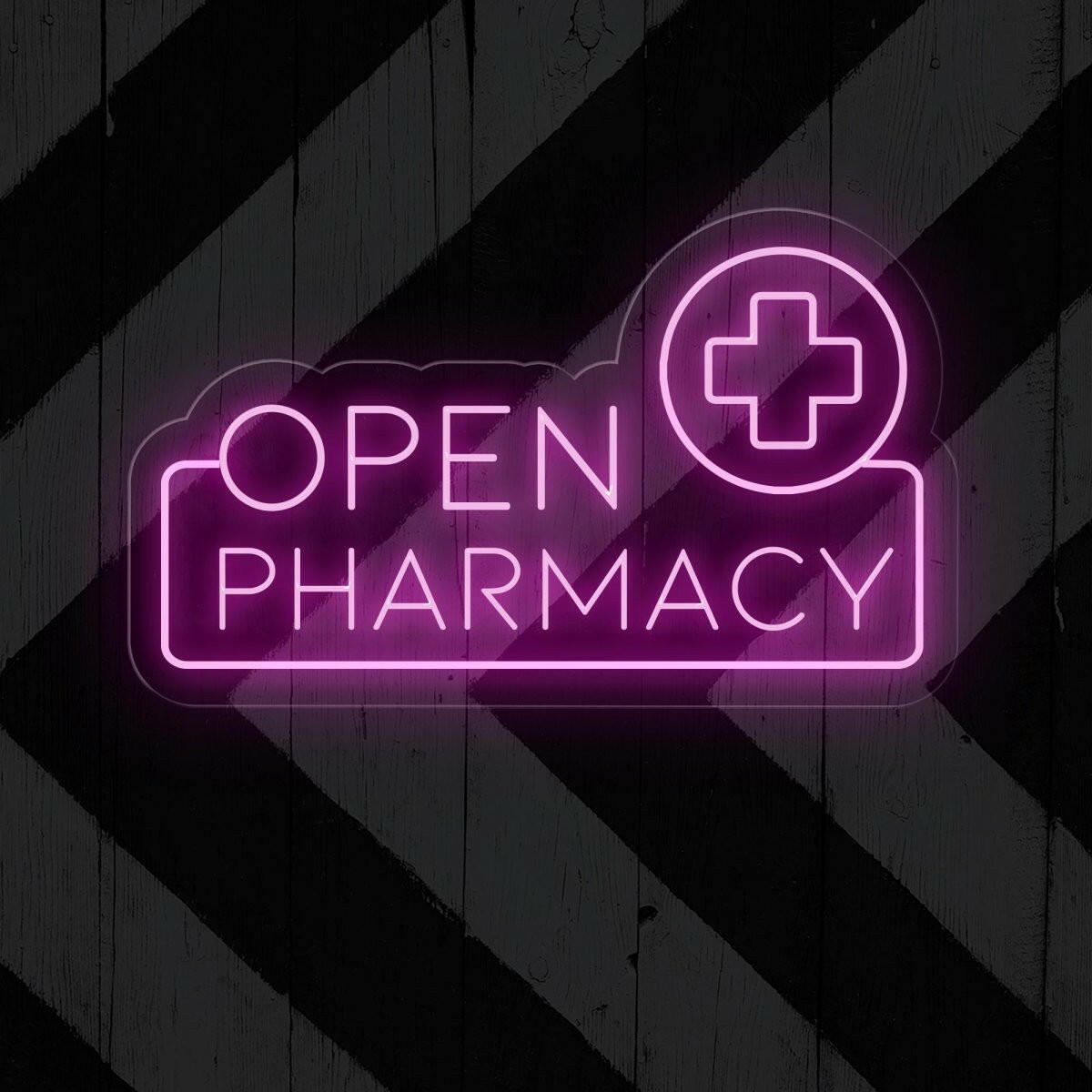 Pharmacy Open LED Neon Sign NeonXpert