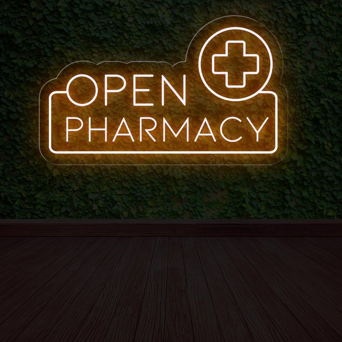 Pharmacy Open LED Neon Sign | Bright Window Business Signage - NEONXPERT