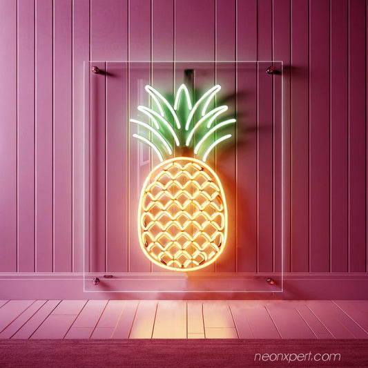 Pineapple Neon Sign: Brighten Your Space with Tropical Style - NeonXpert