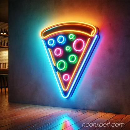Pizza LED Neon Sign Wall Decor - NeonXpert