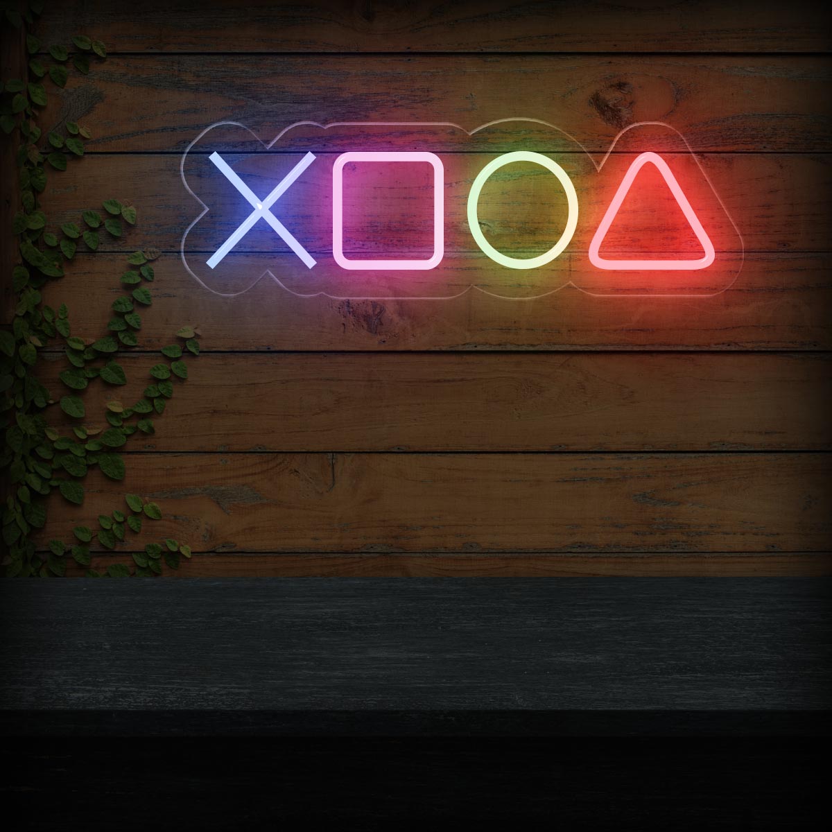PlayStation Neon Sign - LED Neon Light for Gaming Room Decor - NEONXPERT