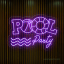 Pool Party LED Neon Sign - Brighten Your Celebration - NeonXpert