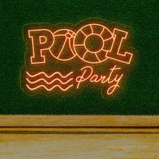 Pool Party LED Neon Sign - Brighten Your Celebration - NeonXpert