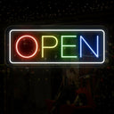 Rainbow Open Neon Sign | Embrace Colorful Brilliance - NEONXPERT