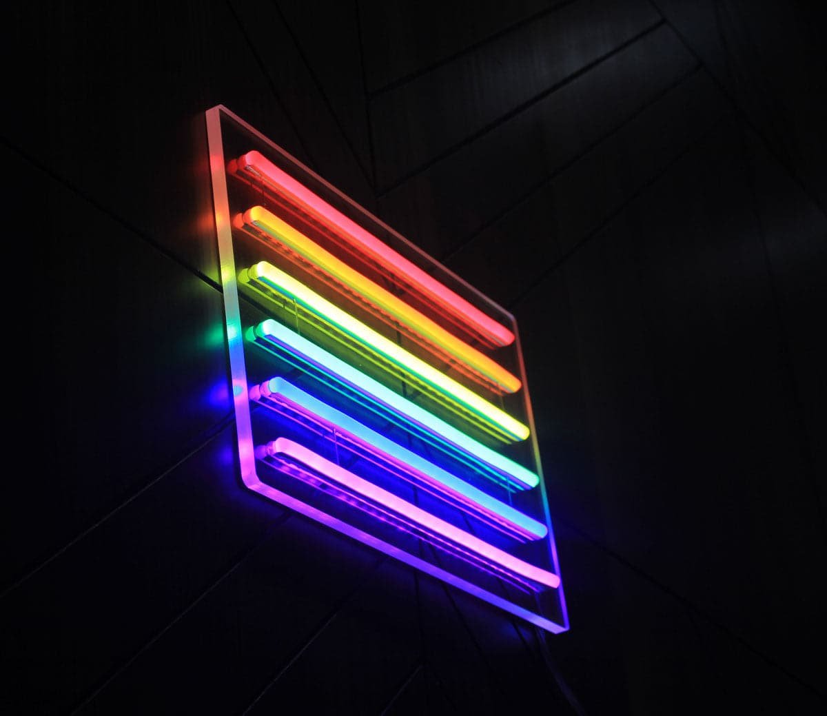 Rainbow Pride Flag Neon Sign - NeonXpert