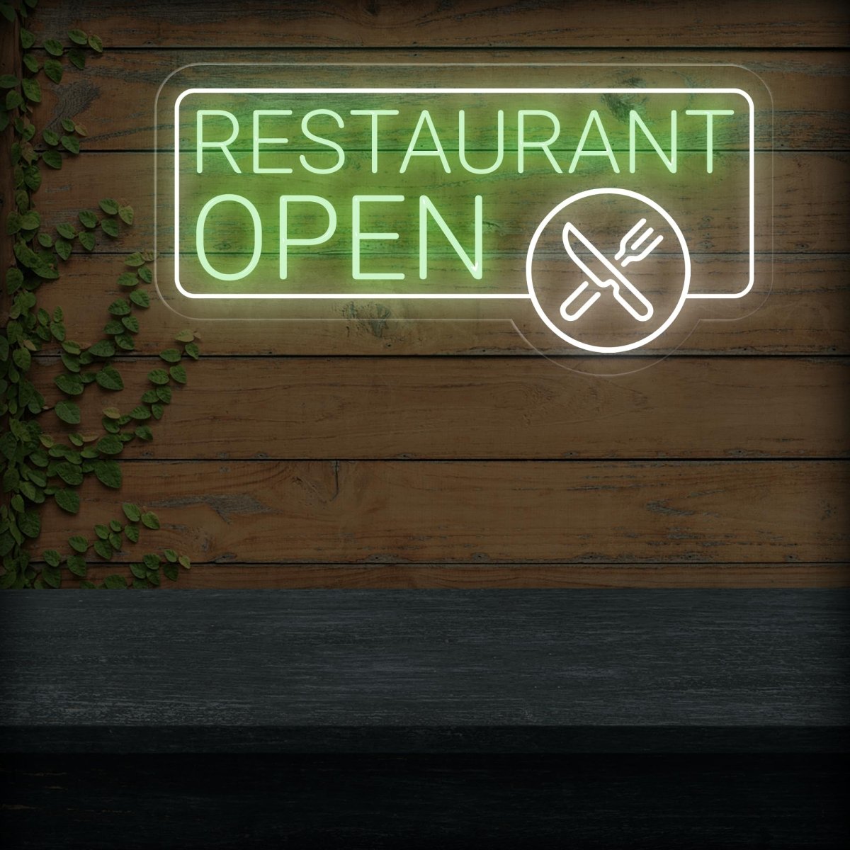 Restaurant Open Neon Sign | LED Light Up Sign - NEONXPERT