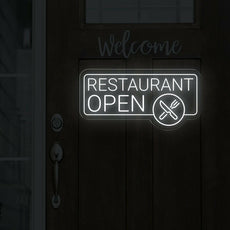 Restaurant Open Neon Sign | LED Light Up Sign - NEONXPERT