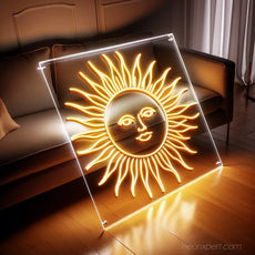 Smiling Sun LED Neon Sign - NeonXpert