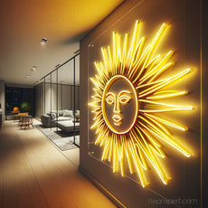 Smiling Sun LED Neon Sign - NeonXpert