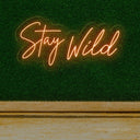 Stay Wild LED Neon Sign - Expressive Decor for Creative Spaces - NeonXpert
