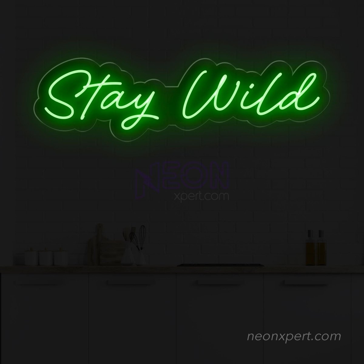 Stay Wild LED Neon Sign | Part Neon Light - NeonXpert