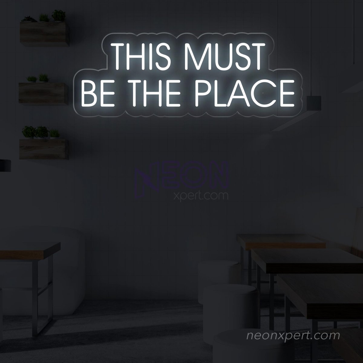 This Must Be The Place LED Neon Sign