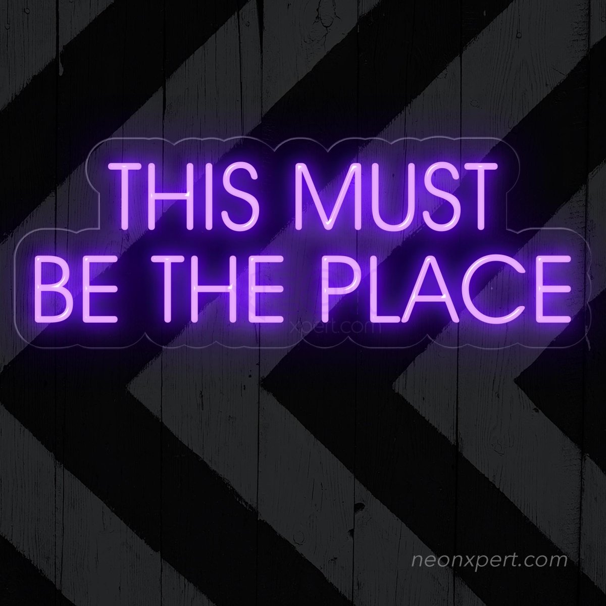 This Must Be The Place LED Neon Sign