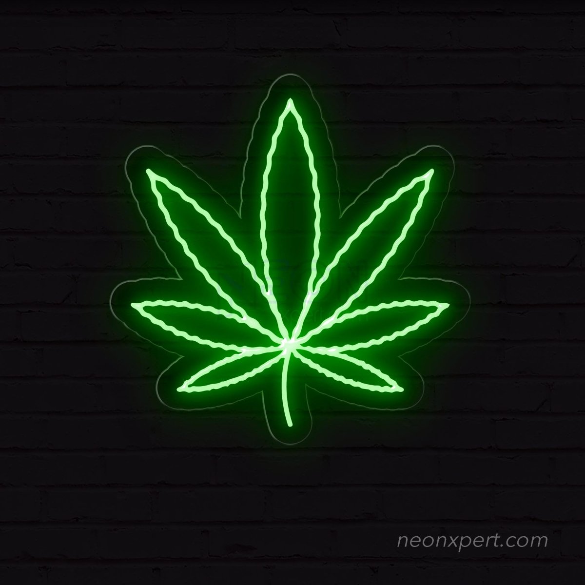 Weed Leaf Led Neon Sign - NeonXpert