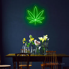 Weed Leaf Led Neon Sign - NeonXpert