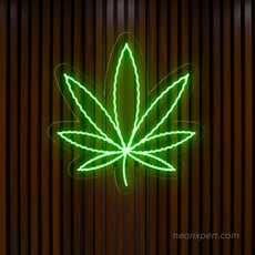 Weed Leaf Led Neon Sign - NeonXpert